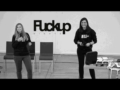 FuckUp Nights Frankfurt 2018.1 - Nina Rümmele und Ekaterina Bozoukova